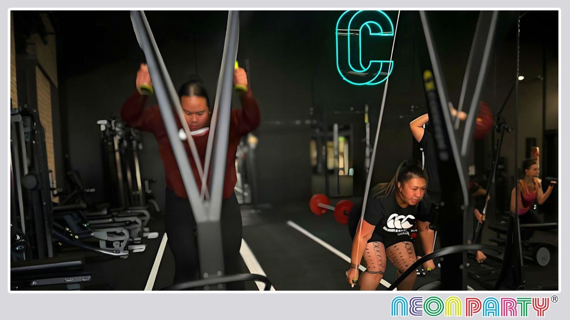 Neonpartys® UK_ Cusotm personalized LED Neon Signs For GYM