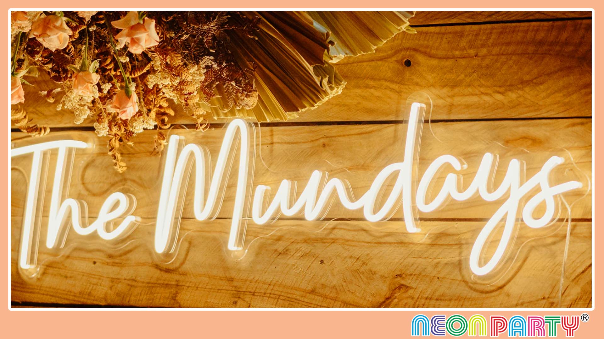 Neonpartys®UK _Customisable text neon light signs and add a popular color to your wedding party