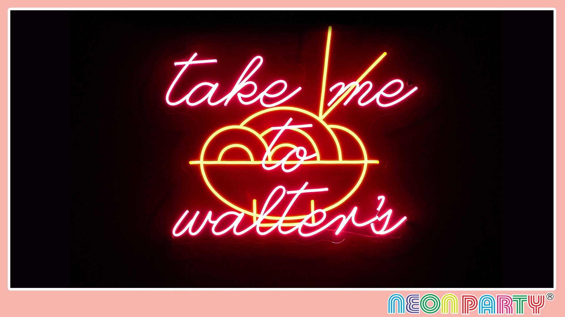 Neonpartys®UK_Multicolor logo Neon Signs For Business Shop