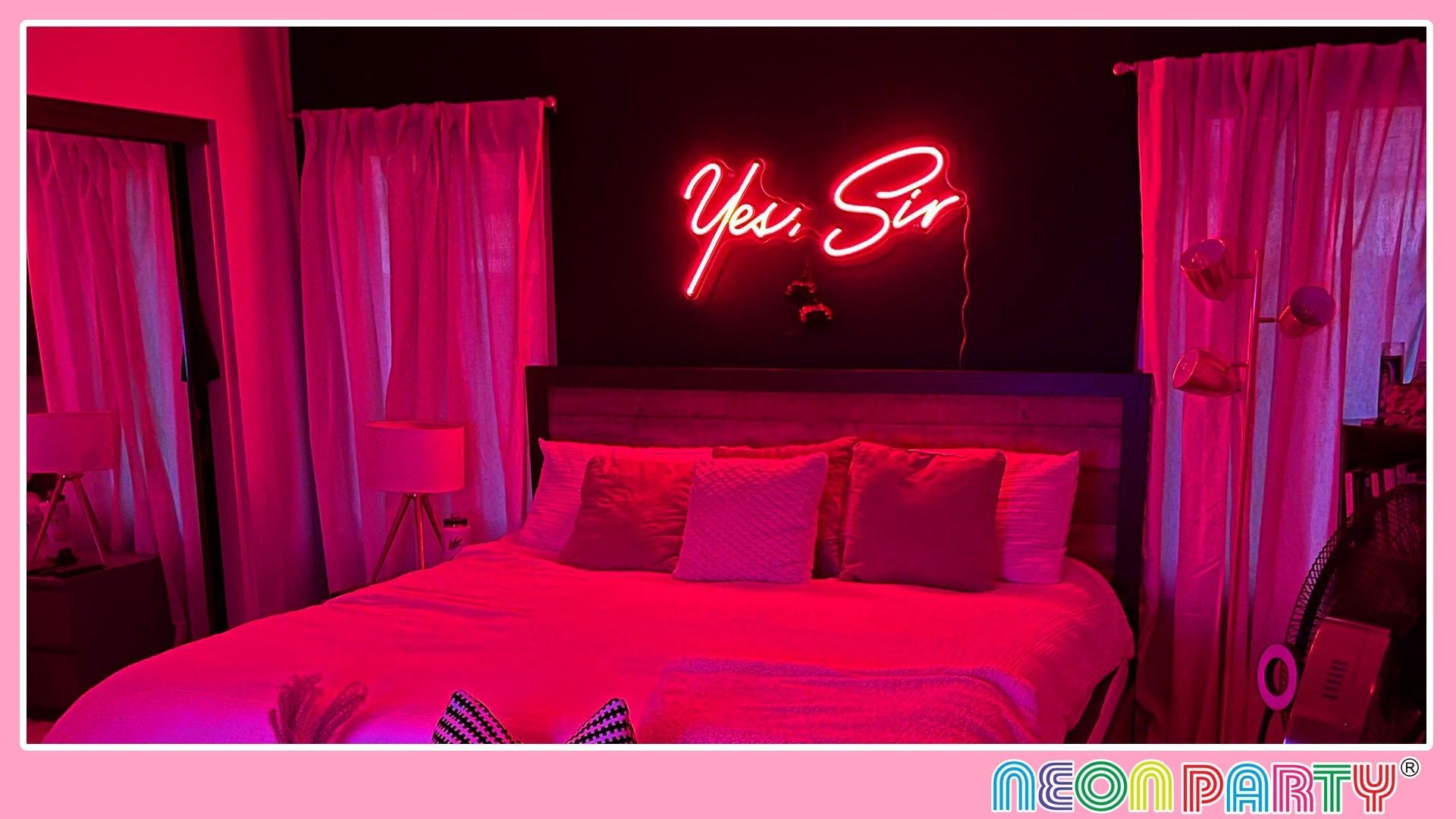 Neonparty® UK_Gorgeous LED Wall Neon For Bedroom