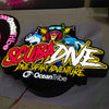 Adventure club LED signage