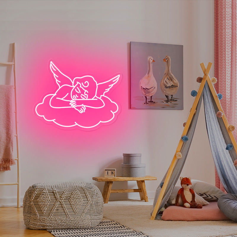 Angel Baby Glowing Neon