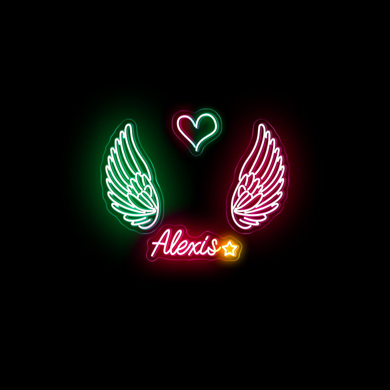 Customisable Multi Toned Angel Wings