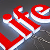 Acrylic advertising letters