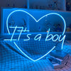 it's a boy neon light sign for kids room