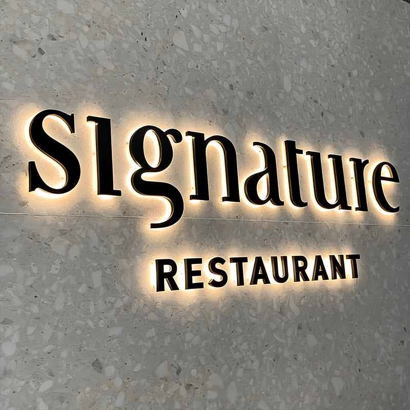 Customizable 3D Backlit LOGO Sign