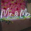 Create a personalized neon signs for wedding