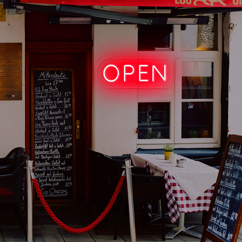 Acrylic Open Neon Signs