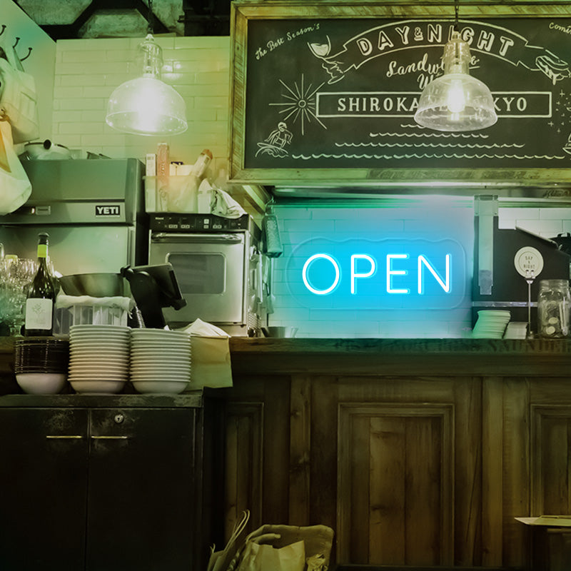 Acrylic Open Neon Signs
