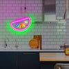 Colourful grapefruit neon