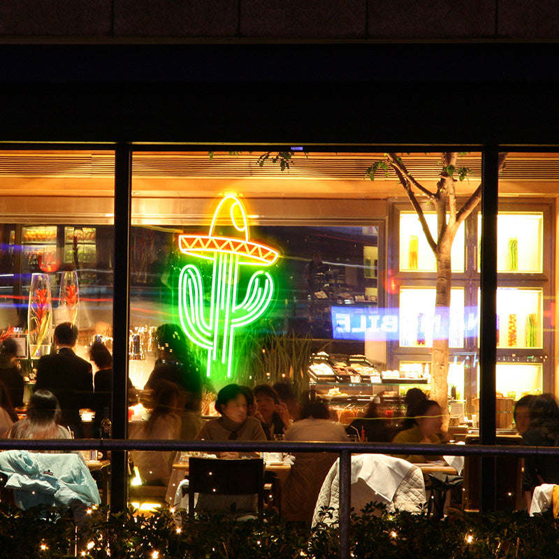 Neon Sign for Mexican Restaurant