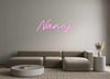 Custom neon sign Nancy