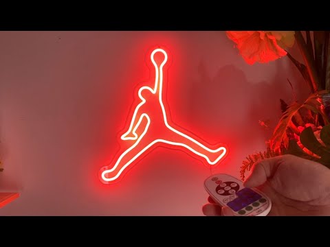 Basketball Dunk Neon Sign