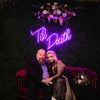 Create a personalized neon signs for wedding