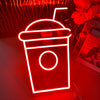 Coke Cup Neon Sign