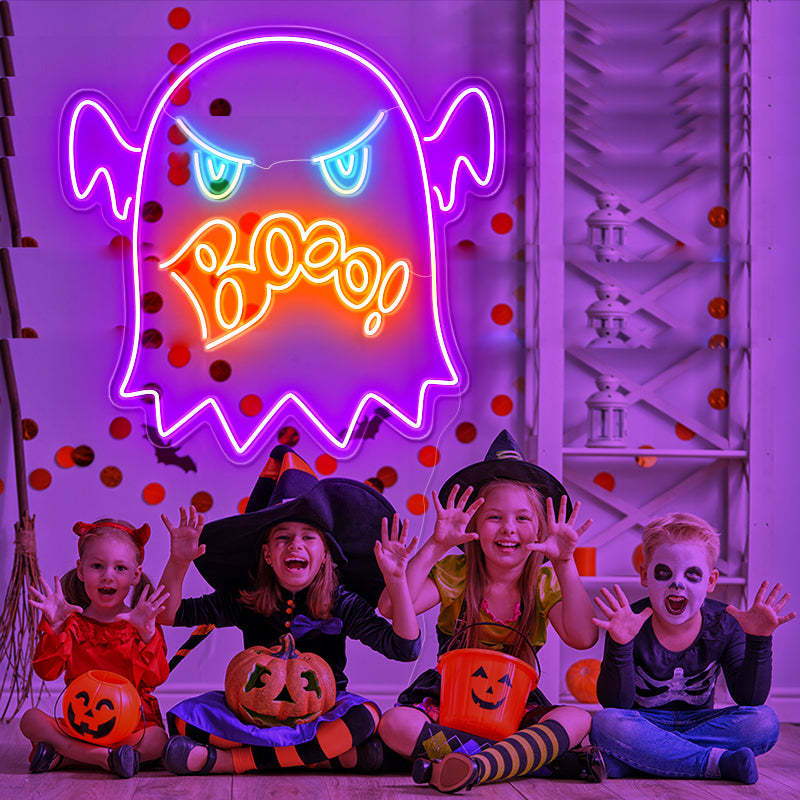 Cute booo ghost lights