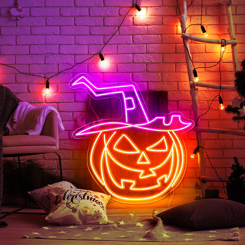 Cute Pumpkin Neon lights