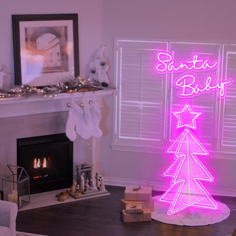 3D Christmas Tree - neonpartys.co.uk