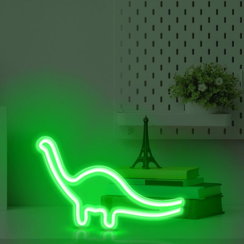 Dinosaur led neon signs - neonpartys.co.uk