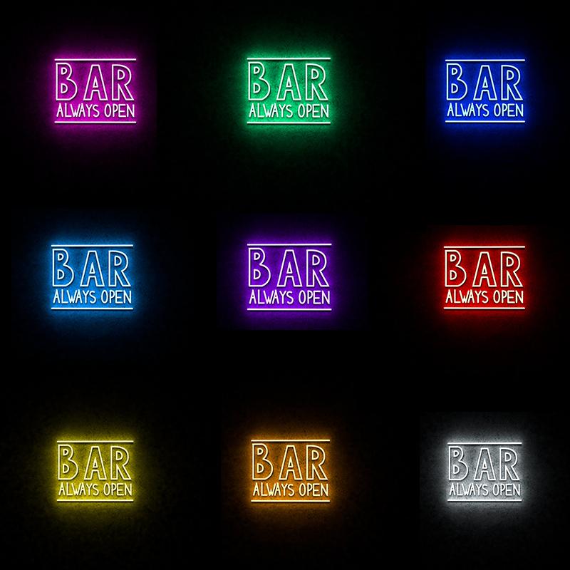 welcome bar signs - neonpartys.co.uk