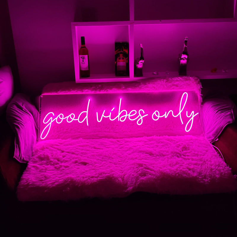good vibes only neon lights - neonpartys.co.uk