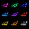 Dinosaur led neon signs - neonpartys.co.uk