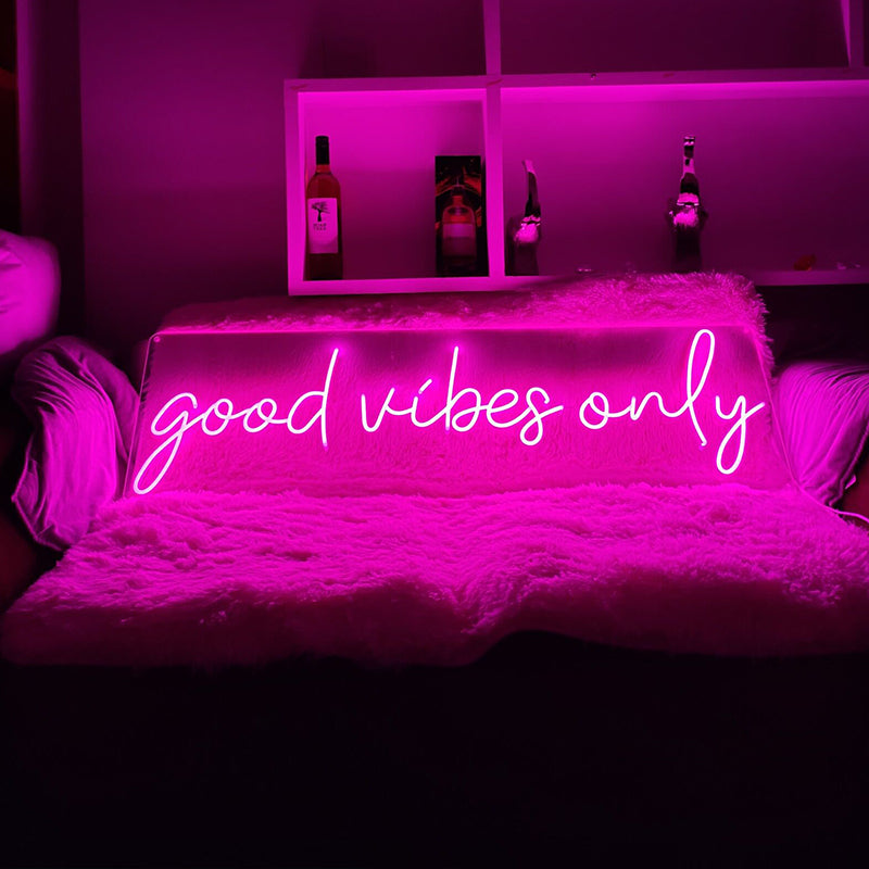 good vibes only neon lights - neonpartys.co.uk