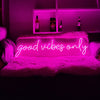 good vibes only neon lights - neonpartys.co.uk