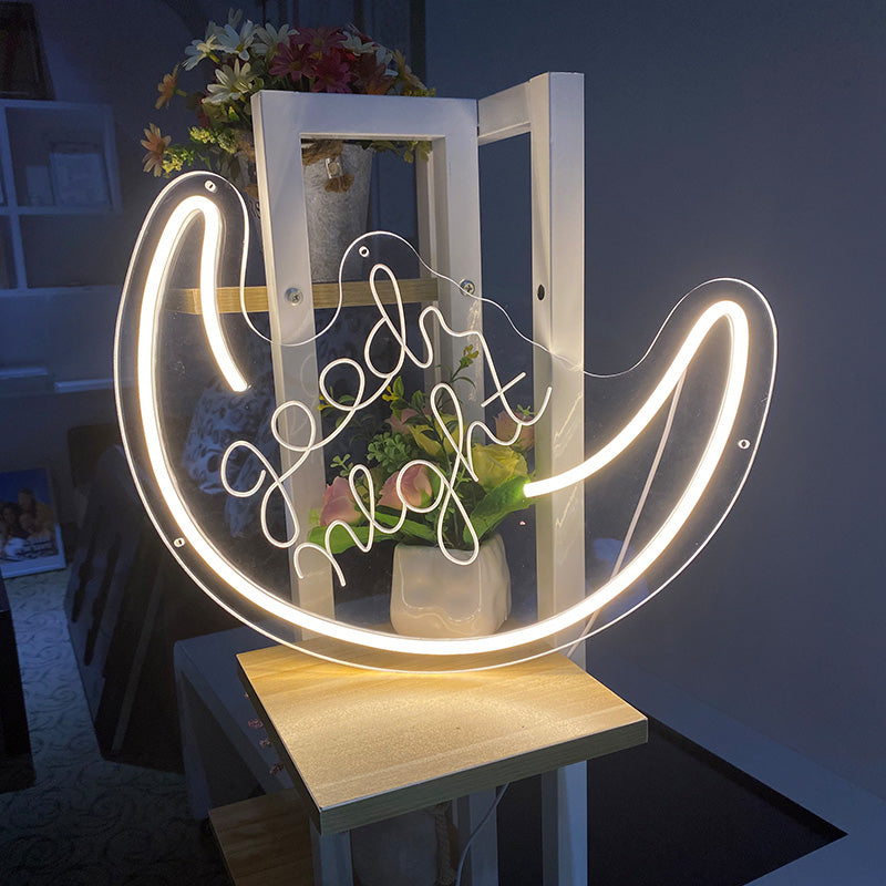 Moon Neon lights - neonpartys.co.uk