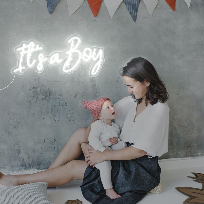 It's a Boy led signs - neonpartys.co.uk