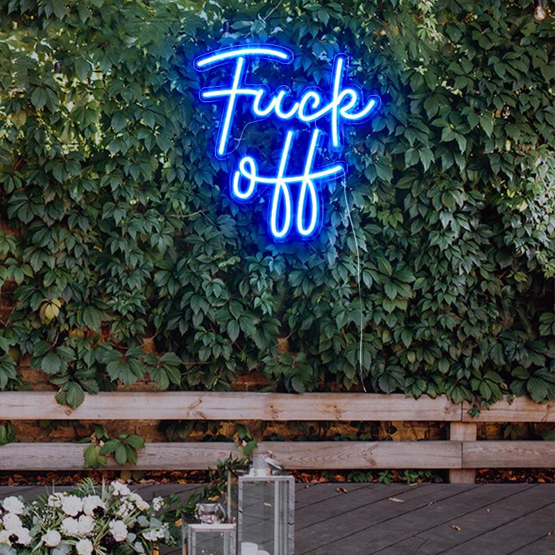 Fuck Off neon light - neonpartys.co.uk