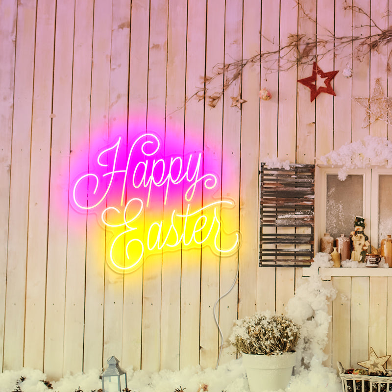 Happy Easter LED Neon