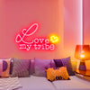 LOVE my tribe neon gift