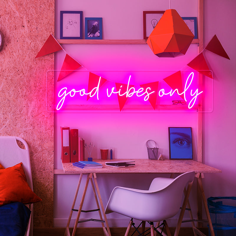 good vibes only neon lights - neonpartys.co.uk