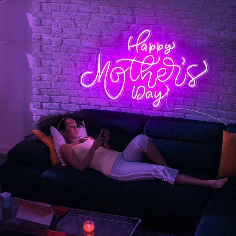 Happy Mother's Day Neon light