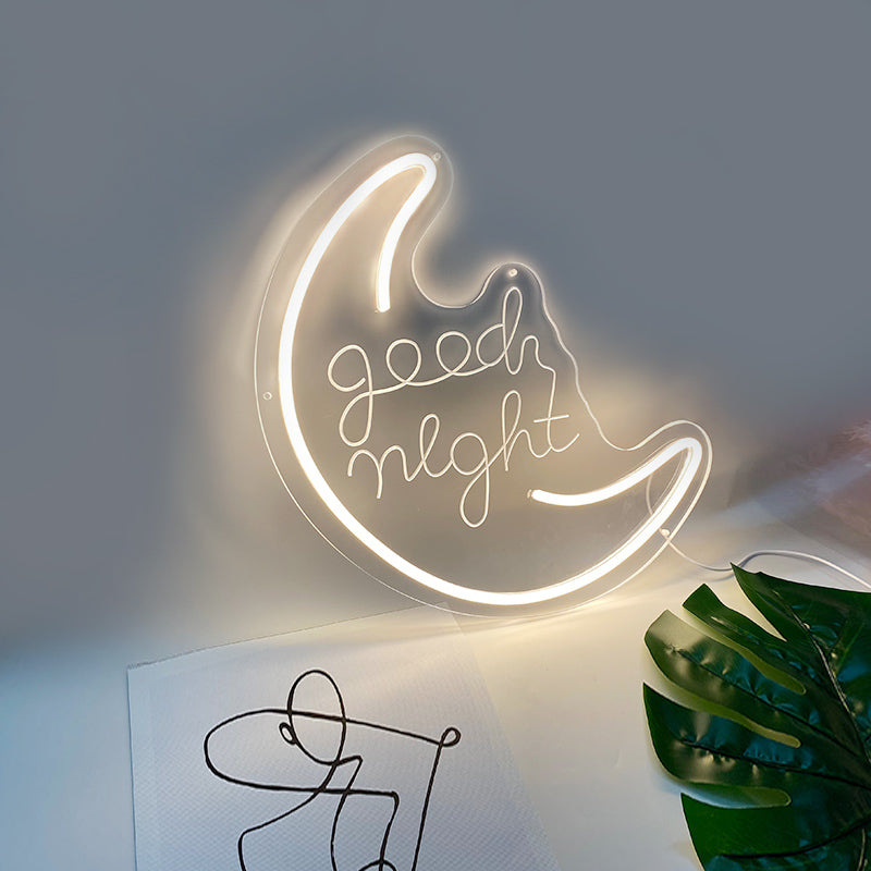 Moon Neon lights - neonpartys.co.uk