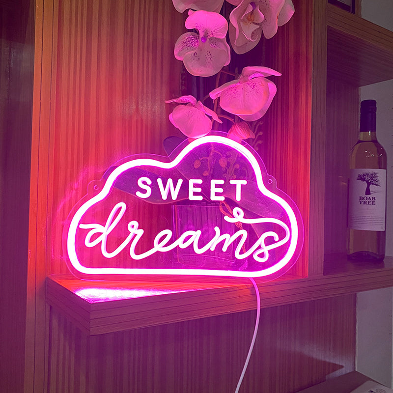 Clouds sweet Neon lights - neonpartys.co.uk